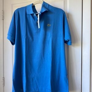 Lacoste Classic Polo Shirt Mens Size 6 Blue SS Cotton Crocodile Logo NWT